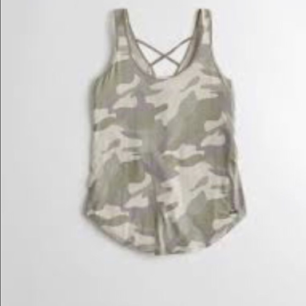 Camo Hollister Tank Top